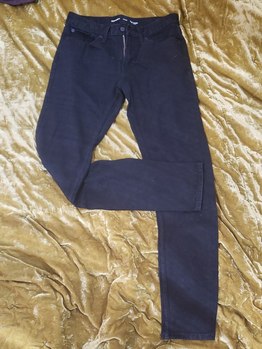 Old Navy Black Slim Taper Jeans - Old Navy - 28x34